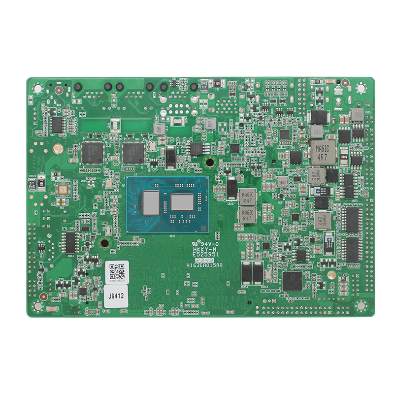 J6412/J6413 Quad-core 3.5-inch low-power 3-network 6-string fanless embedded industrial motherboard