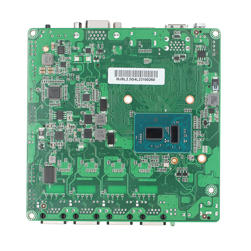 N5105 4*2.5G network port mini small motherboard NANO 12cm