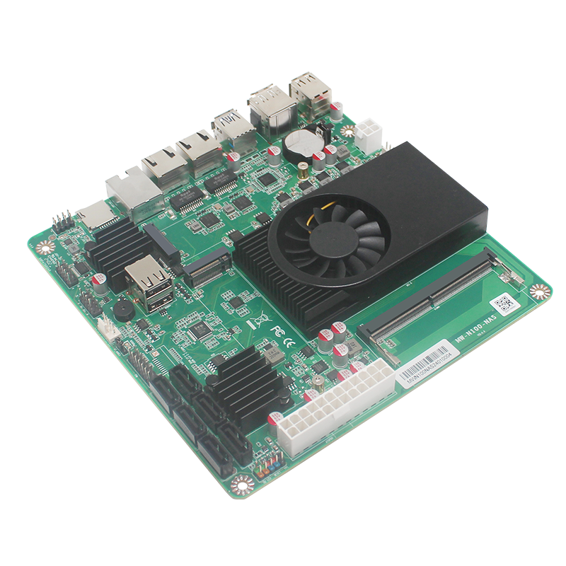 N100/N305 6-Bay NAS Industrial Motherboard