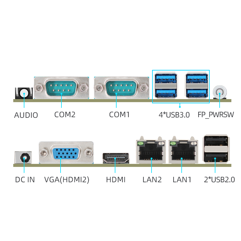 N5105 NANO Dual Network Dual Serial Motherboard