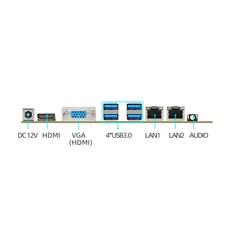 Core 8-10th Generation ITX Industrial Motherboard