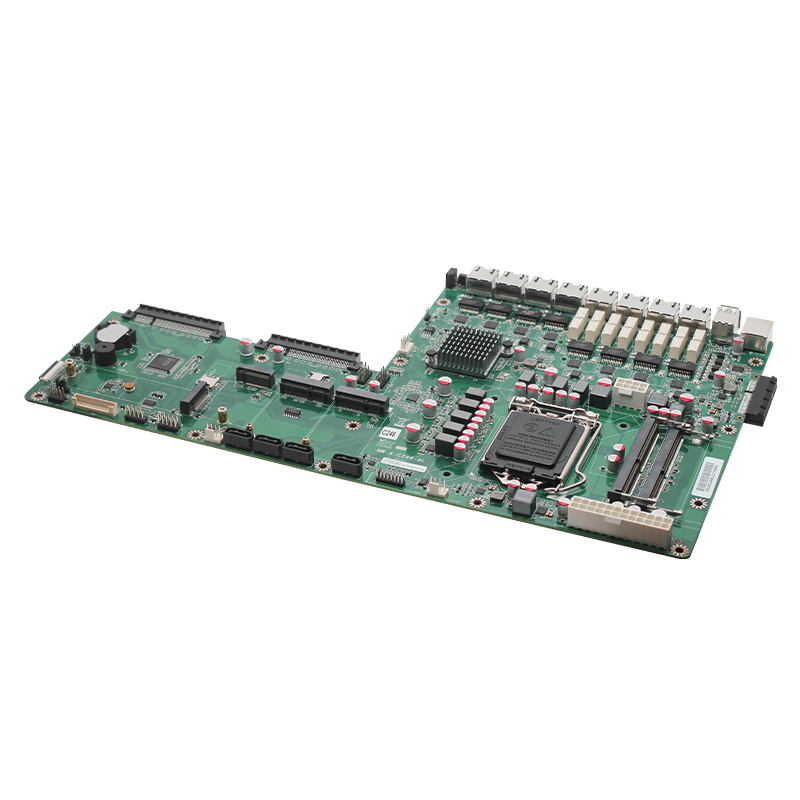 C246 Chip, 8 2.5G Network Ports, Network Security Industrial Motherboard